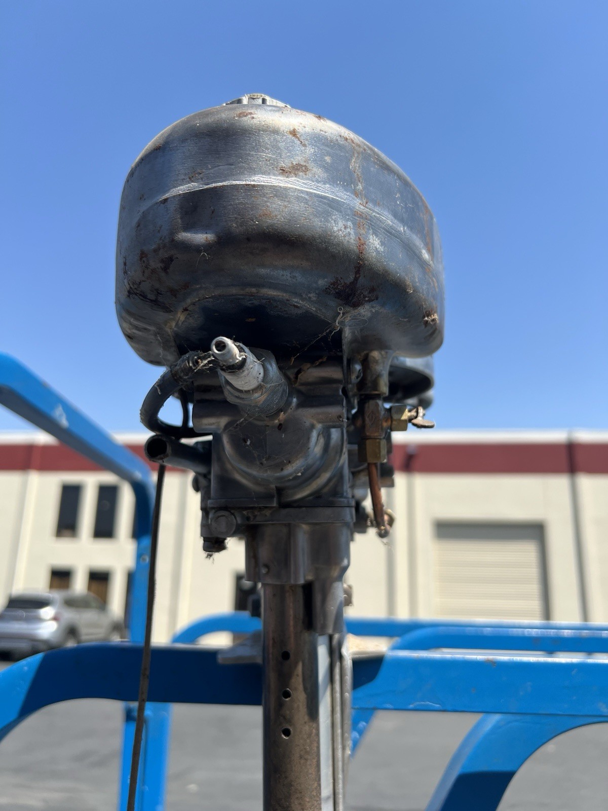 EVINRUDE ELTO Outboard Boat Motor - Small And Untouched Or Messed With