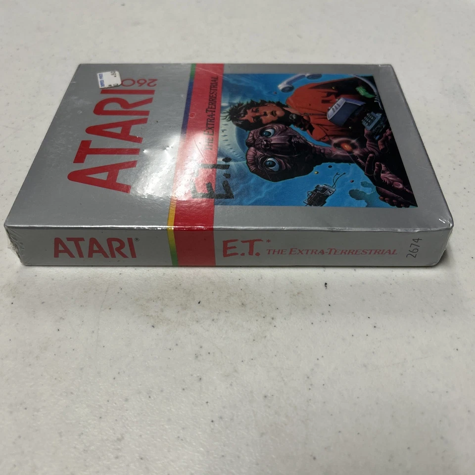 E.T. The Extra-Terrestrial (Atari 2600, 1982) Brand New Sealed CX2674 Retro Nib - Image 3 of 4