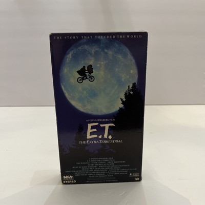 1982 E.T. The Extra Terrestrial VHS Factory Sealed. Rare Green Tape Cover