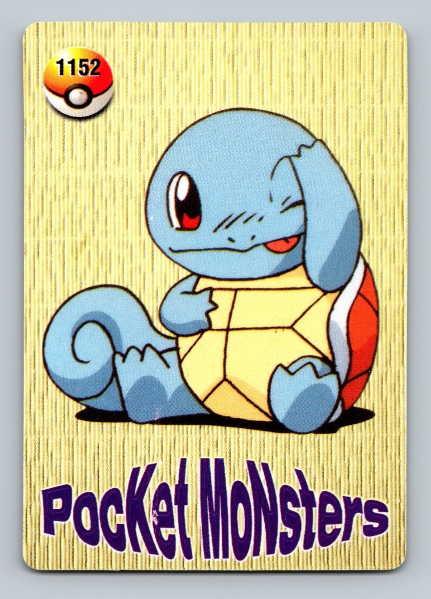 Pokemon Card - Squirtle #1152 - Vending Machine - Holo | eBay