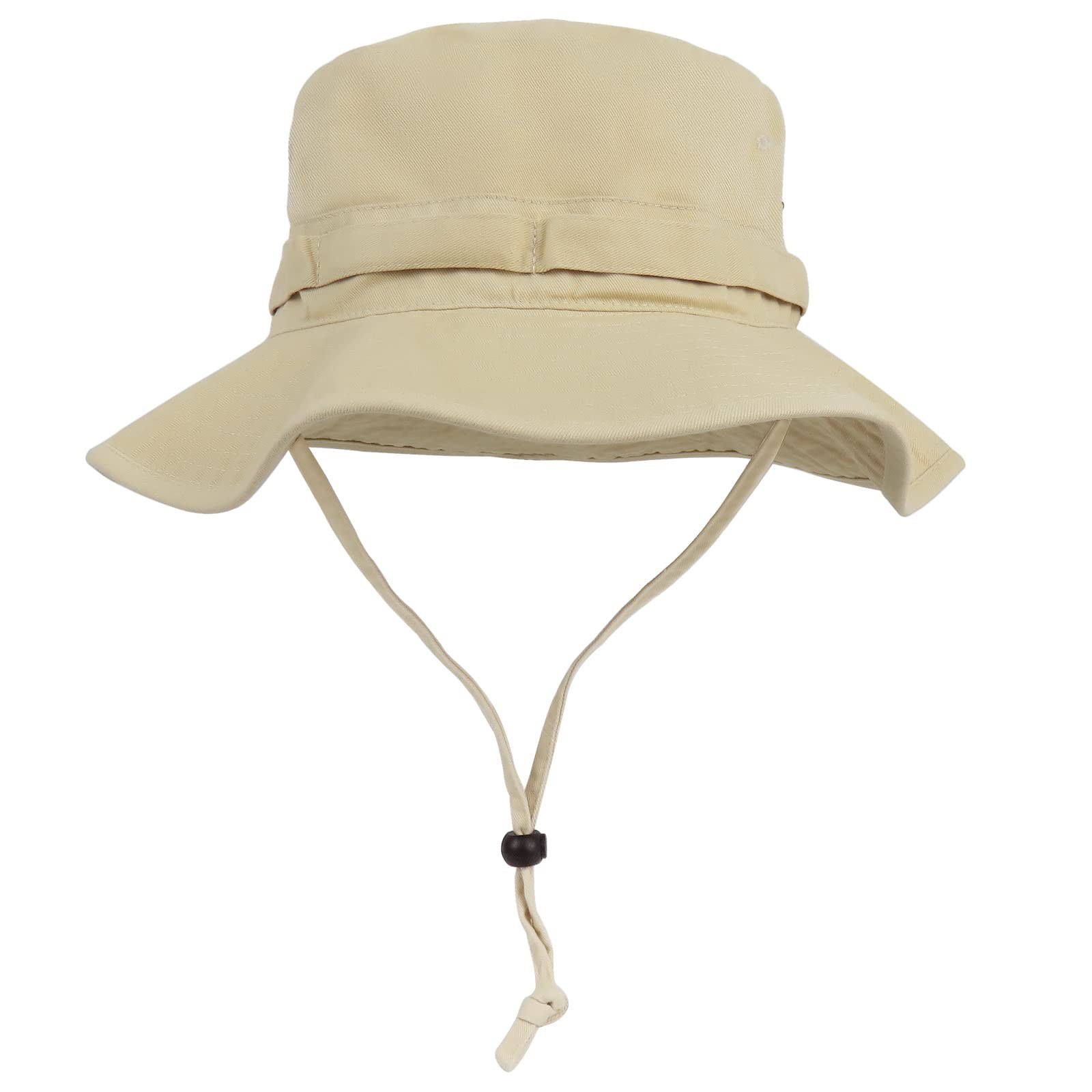 UV Protection Wide Brim Bucket Hat for Fishing Hiking Safari-image