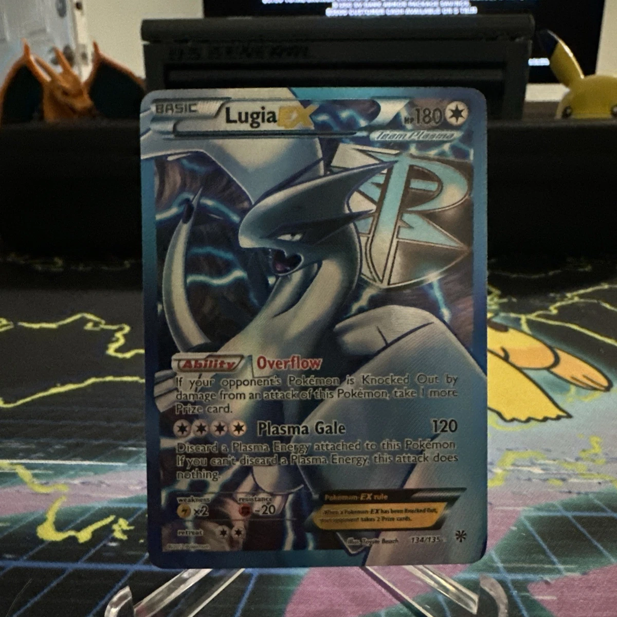 Lugia Pokémon TCG Plasma Storm Ultra Rare Individual Collectible
