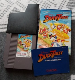 Disney's DuckTales f&uuml;r Nintendo Entertainment System NES mit Anleitung 