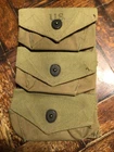 WW2 1944 US Army Three Pocket Grenade POUCH military equipment uniform
