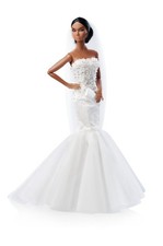 NEW Belle Mariee Poppy Parker Wedding outfit fits Silkstone Barbie 1/6scale doll