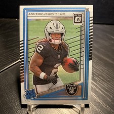 2025 Donruss Optic Ashton Jeanty RC Rated Rookie #202 Raiders
