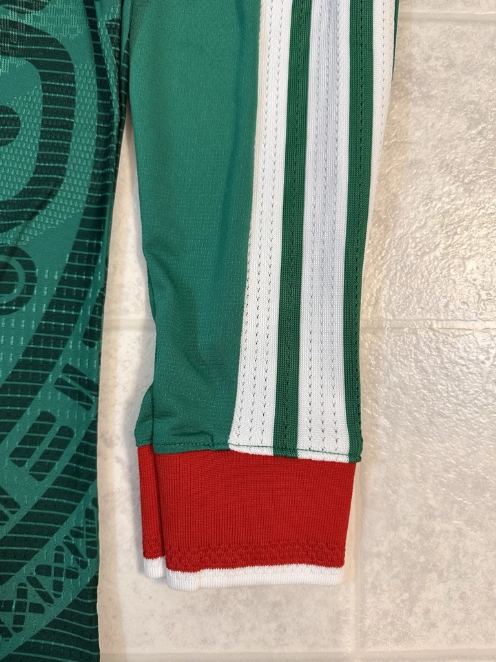 Mexico 2026 World Cup Home player version long sleeve S-XXL - Image 3 of 4