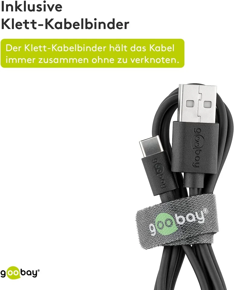 HighSpeed USB-C Ladekabel Datenkabel Ladegerät für HTC 10  U11  U Ultra  U Play - Bild 4 von 4