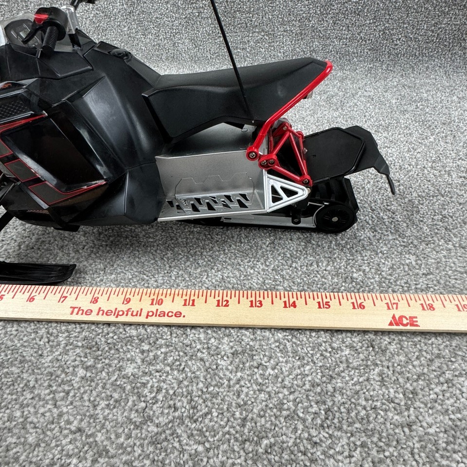 Polaris Rush Pro Ride RC Remote Control Snowmobile Winter Toy 18 Scale Black eBay