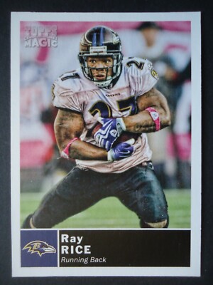 NFL 171 Ray Rice Baltimore Ravens Topps Magic 2010