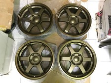 For Honda Civic Integra Type R Ctr Itr Ek9 Dc2 Jdm 16 Te Bronze Style Wheels