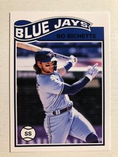 2021 Topps UK Edition 1978-79 Redux Parallel Bo Bichette Blue Jays SR23