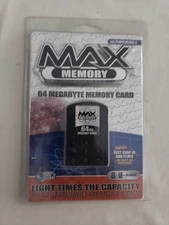 Max Memory 64 Mb (Playstation 2 ps2) NEW SEALED