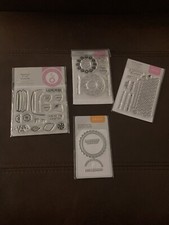 Lot Of Tonic Studios Various Clear Stamps And Dies