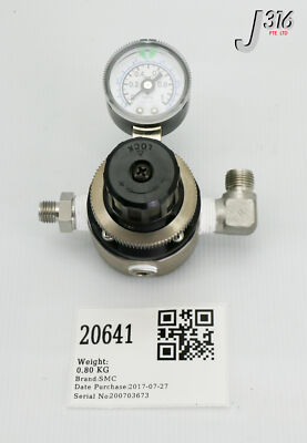 20641 SMC PRESSURE REGULATOR W/ GAUGE INA-13-958-B | eBay