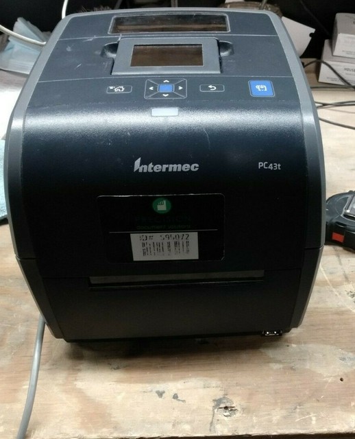 intermec pc43t not printing