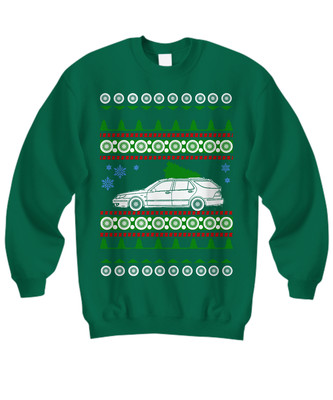 Saab 9-5 Wagon Ugly Christmas Sweater - Sweatshirt
