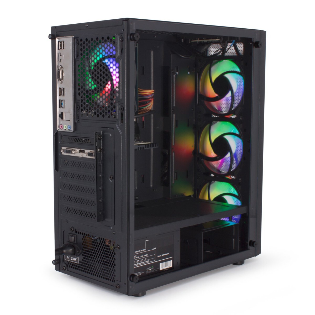 Gaming PC Computer Intel Quad i3 8GB RAM 500GB HDD WINDOWS 10 2GB