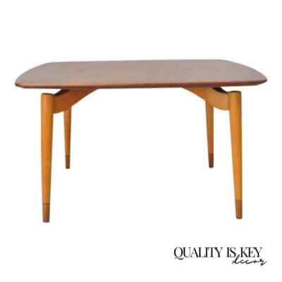 Grete Jalk Poul Jeppesen Mid Century Danish Modern Teak Floating Coffee Table