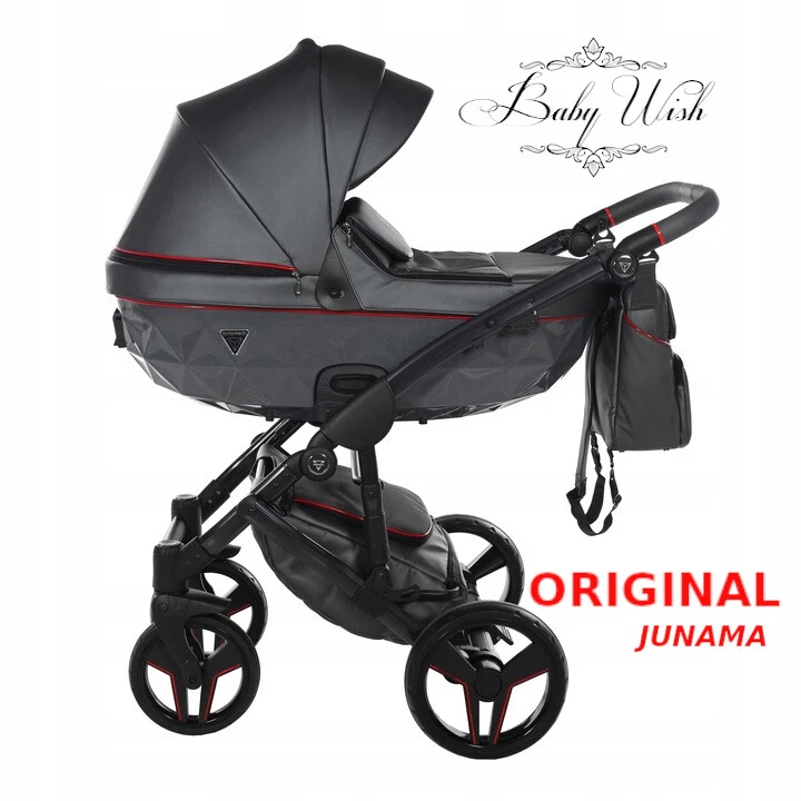 JUNAMA S-CLASS V2 VERSION BABY PRAM EXCLUSIVE BUGGY 2in1 CARRYCOT + PUSHCHAIR