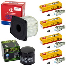 Set Luftfilter Ölfilter Zündkerzen für Suzuki GSX-R 750 GR77B GSXR 750 1988-1989