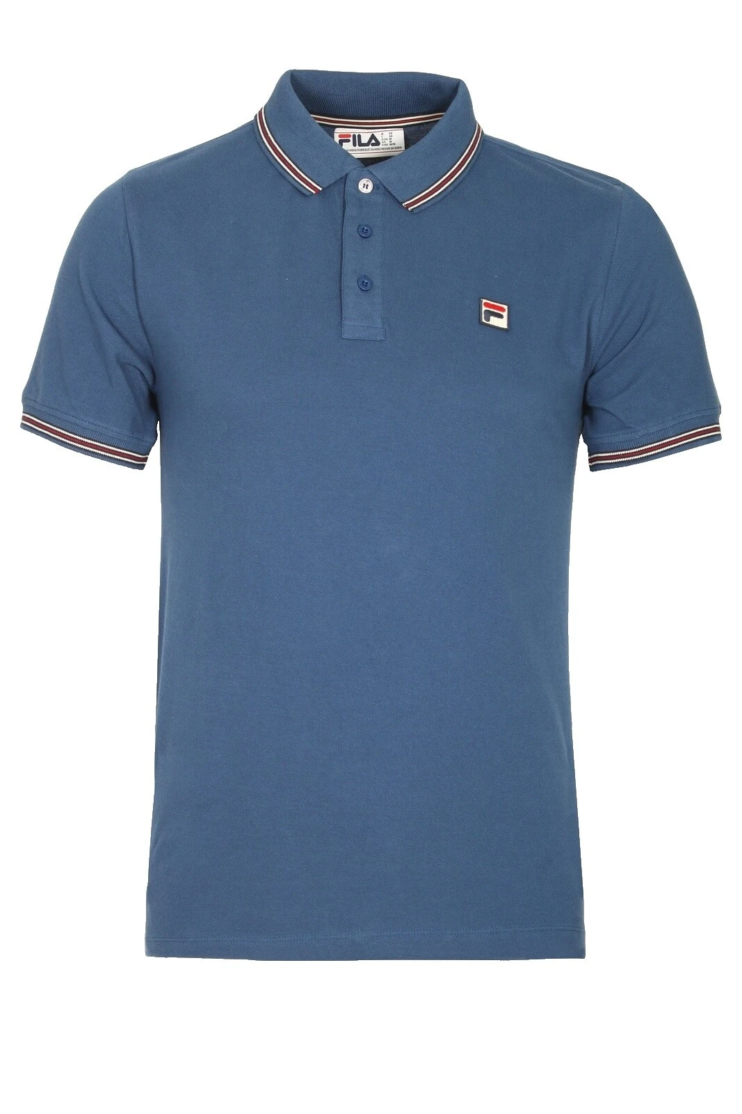 FILA Algodón Informal Con Botones camisas para hombres