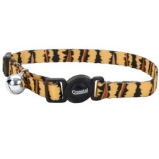 Safe Cat Animal Print Adjustable Breakaway Cat Collar, 3/8 Inch