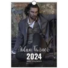 Aidan Turner 2026/27 Personalised Calendar  Choose start month