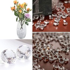 Acrylic Gemstones Diamond Jewels Craft Embellishments Cards Wedding Decoration