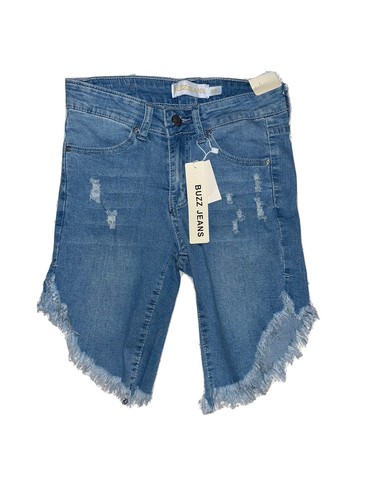 Women's Knee Length Blue Jean Denim 