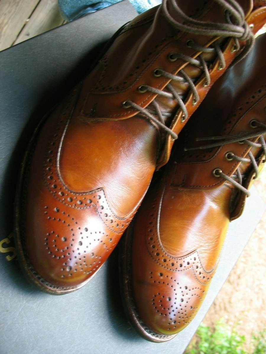 Fashion Boot Dalton Wingtip Dress Boots With Dainite Rubber Sole