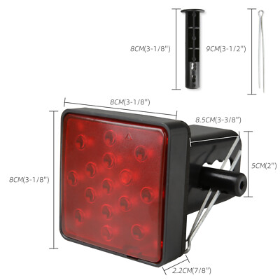 led hitch cover Trailer Hitch Brake Light