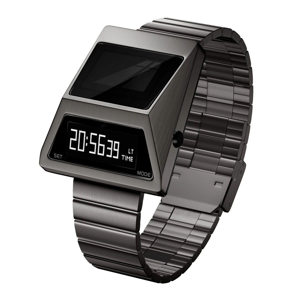 Retro shop futuristic watch