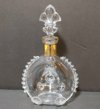REMY MARTIN LOUIS XIII EMPTY BOTTLE COGNAC BACCARAT CRYSTAL DECANTER