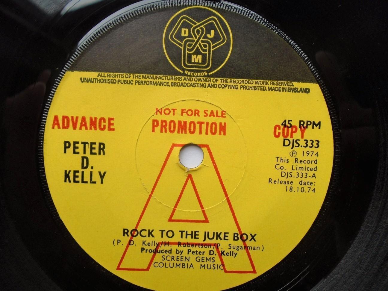 Peter D Kelly Rock To The Juke Box 7