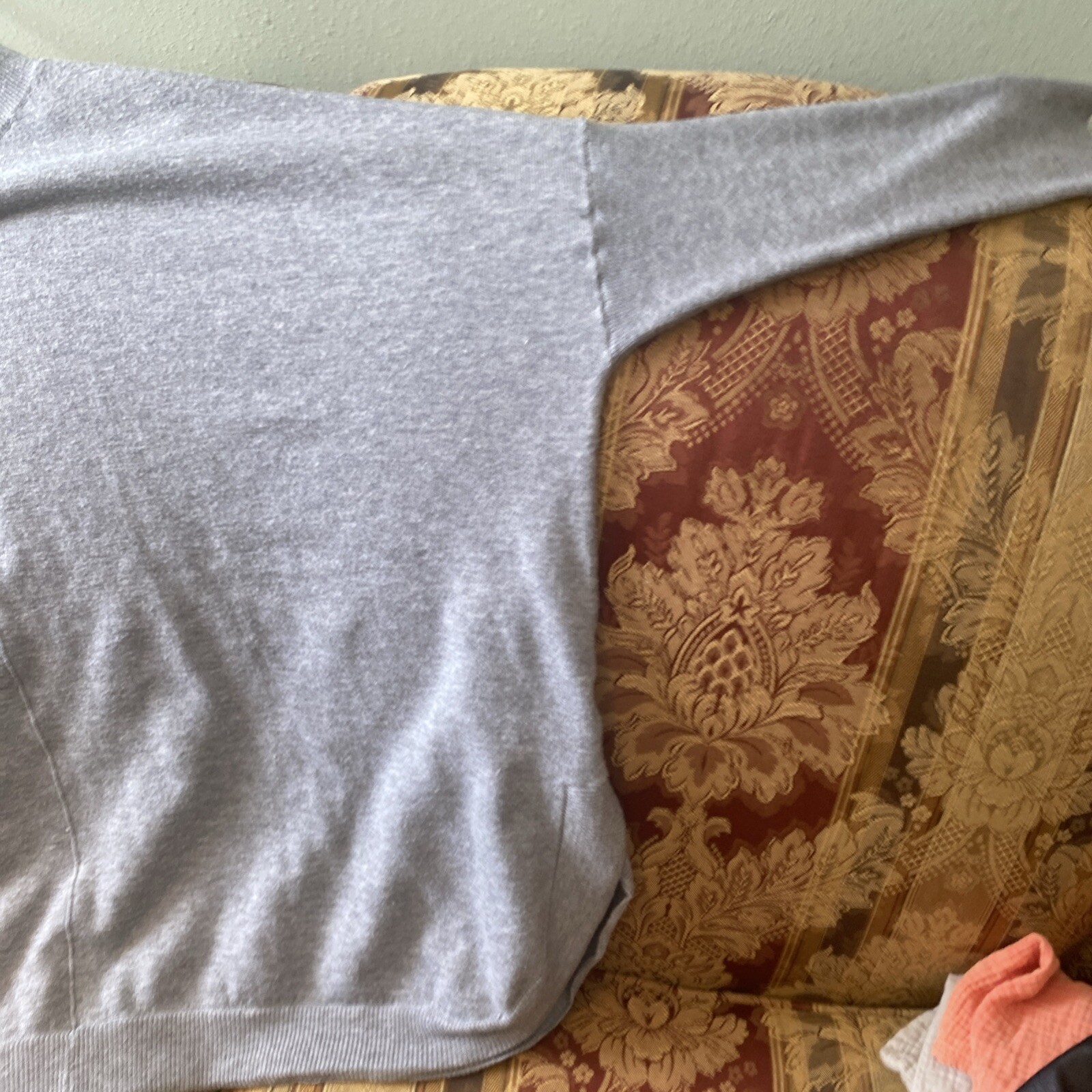 Gray One Size Pullover Comfortable Sweater /mudpie - image 6