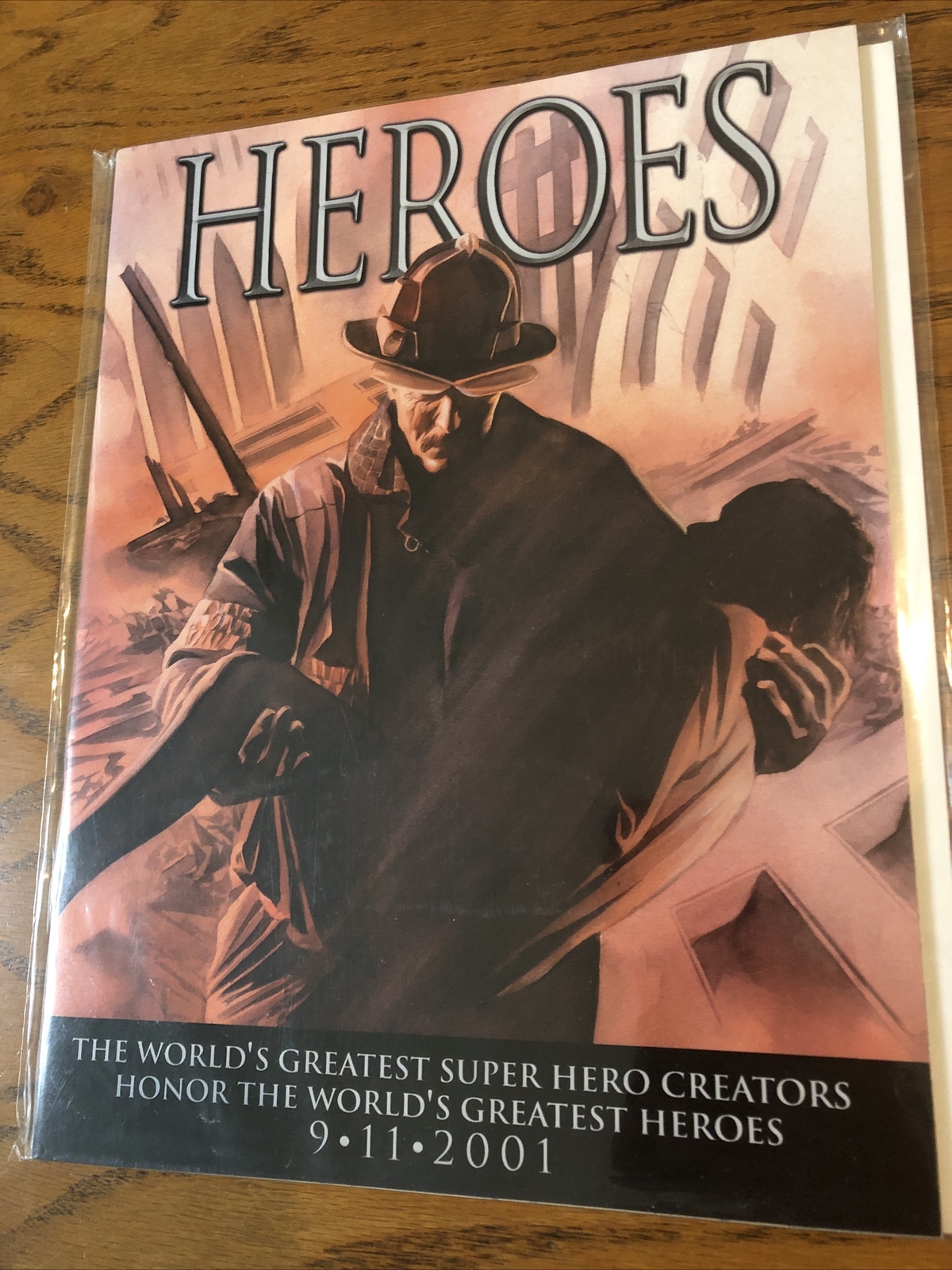 Marvel Heroes Tribute 9/11/2001 Comic Magazine Direct Edition VG+ | eBay