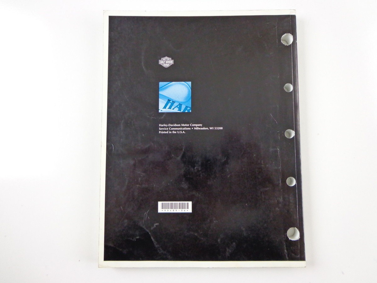 Harley Davidson 89-06 Painted Parts Official Factory Catalog 99489