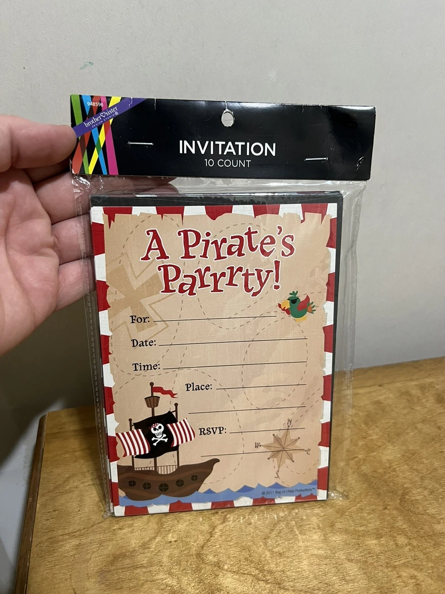 Junapack 12 Tarjetas De Invitación Incl. 12 Sobres Para 8º Cumpleaños Infantil Niña, Diseño De Mariposas