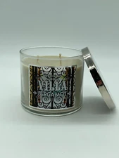 Bath & Body Works VILLA BERGAMOT Large Candle 3-Wick  14.5 oz