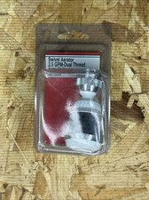 Lasco 09-1229 Dual Thread Swivel Spray Aerator Chrome, Plastic