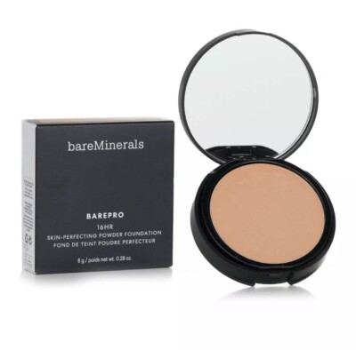 bareMinerals Barepro 16hr Skin-Perfecting Powder Foundation .28 Oz NEW IN BOX.
