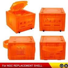 Replacement Housing Shell Translucent Orange Case for NGC Nintendo Gamecube