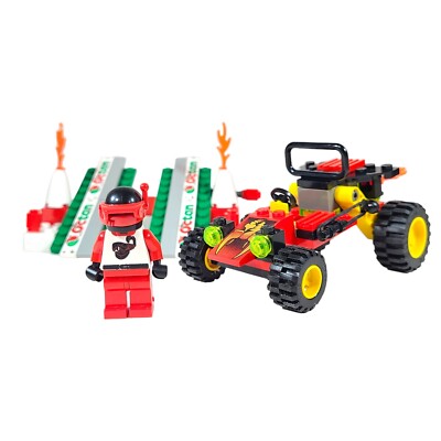 Lego Race Car 6602 Scorpion Buggy Driver Race Ramp Needs