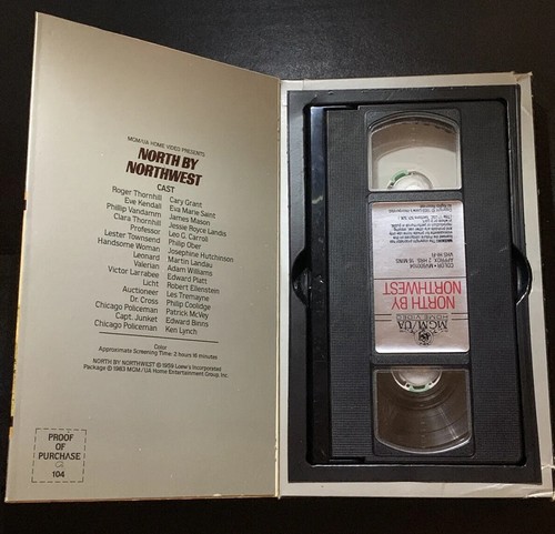 North By Northwest VHS (Big Box Edition) - Picture 7 of 8