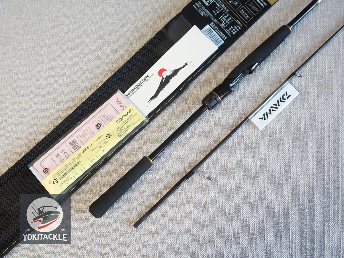 Daiwa LATEO Boat Seabass BS 72MHS-W Spinning Rod Shipping From