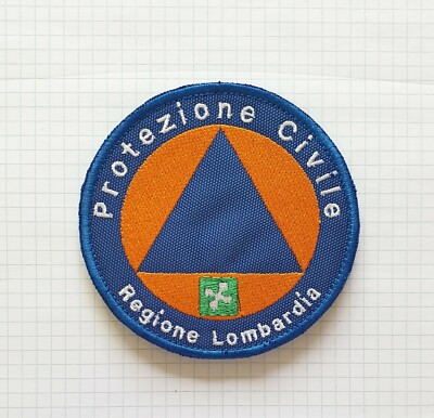 RICAMO PATCH PROTEZIONE CIVILE GRUPPO SANG