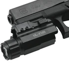 HiLight P10S 500lm Pistol Tactical Strobe LED Flashlight Quick Release Mount