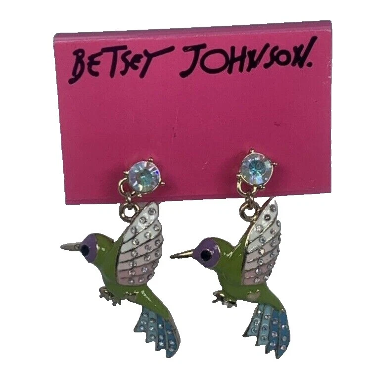 Betsey Johnson Beach Fashion Earrings