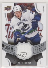 2018-19 Upper Deck UD Game Jersey Troy Stecher #GJ-TS um0